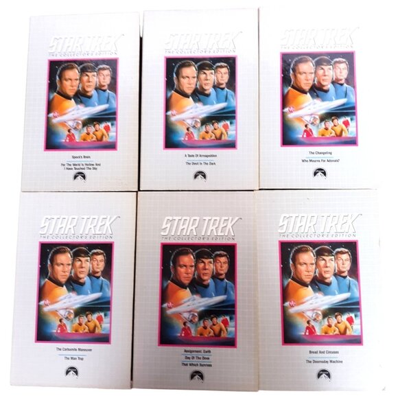 Star Trek VHS Collector's Edition Complete Set Of 39 Tapes - Picture 5 of 8